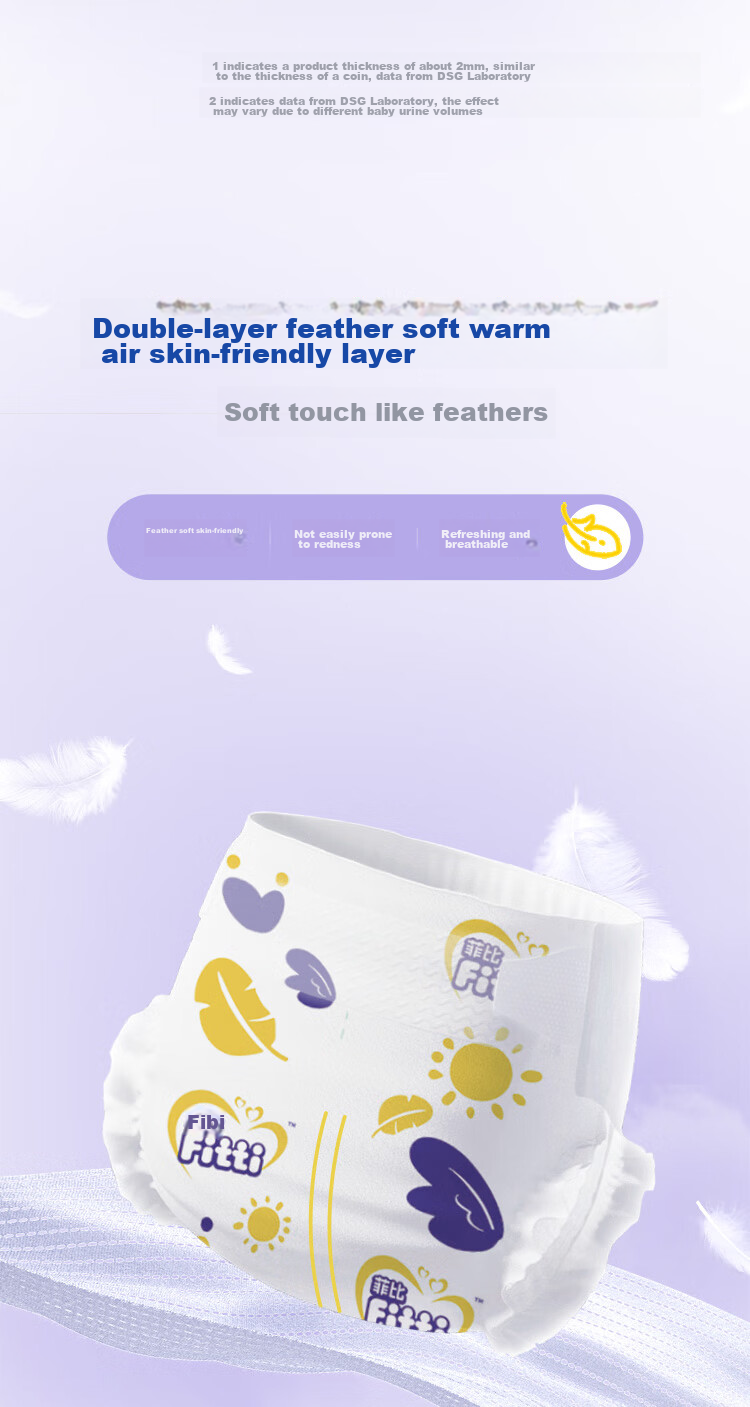 Fitti Soft And Thin Baby Diapers, XL Size, 66 Pieces (12-17kg), Gentle And Lightweight Diapering Experience 4