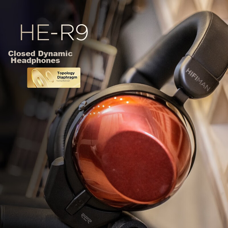 HIFIMAN HE-R9 Dynamic Driver Topology, Closed-Back Headphones, Hi-Fi Music Bluetooth Headphones