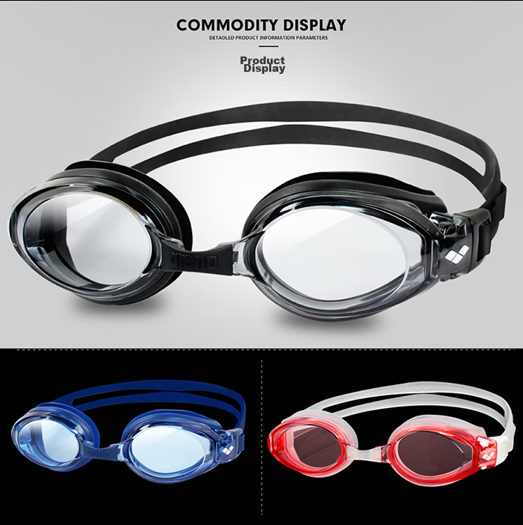 Arena Swimming Goggles, High-Definition Anti-Fog Waterproof Comfortable Swim Glasses, Professional Training Casual Swimming Goggles, Unisex Equipment 26