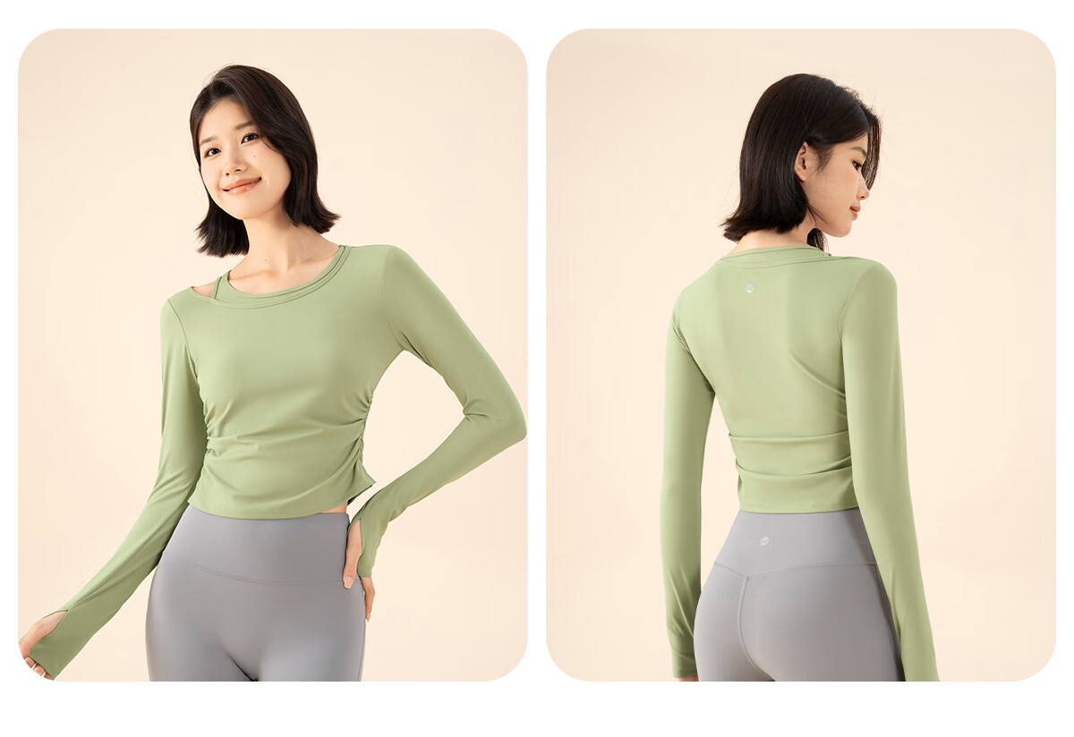 361° Yoga Top for Women, 2024 New Long-Sleeve Fitness Wear, Autumn And Winter High-End Pilates Sports Top for Wome 21