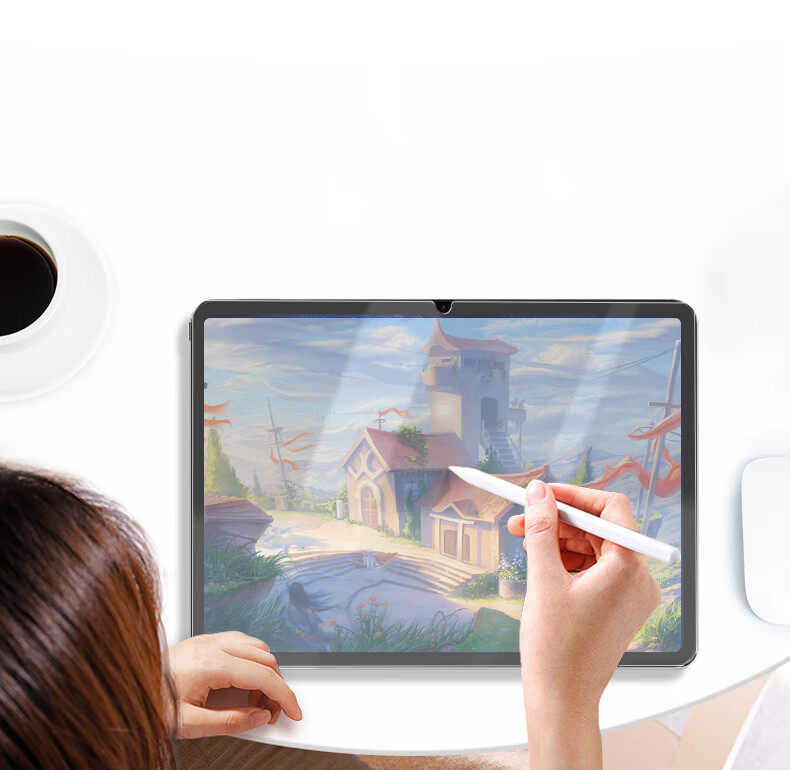 ESCASE Huawei MatePad Air Paper Film 2023 Model, 11.5-Inch Tablet Protective Film, Kent Paper Frosted Full-Screen Hand-Drawn Writing And Drawing Professional Screen Protector 2