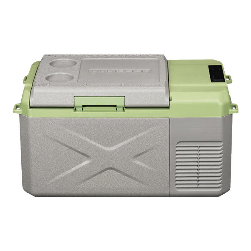 Alpicool Car Refrigerator, Compressor Cooling, 18L Capacity, for Car And Home Use, Suitable for Sedans, 12V for Cars, 24V for Trucks, Outdoor And Indoor Use, Household Appliance