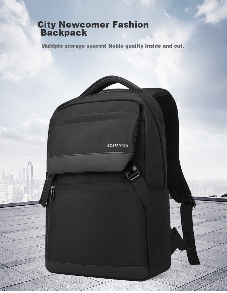 BOSTANTEN Men's Backpack for High School And College Students, Trendy Large Capacity Laptop Bag for Men And Wome 1