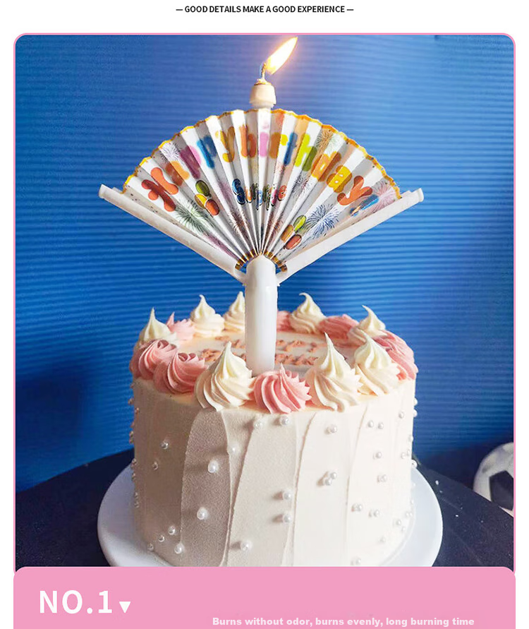 Gongxun Lotus Flower Birthday Candle Cake for Children, Home Use, Flower-Opening Rotating Music Singing Creative Desig 4