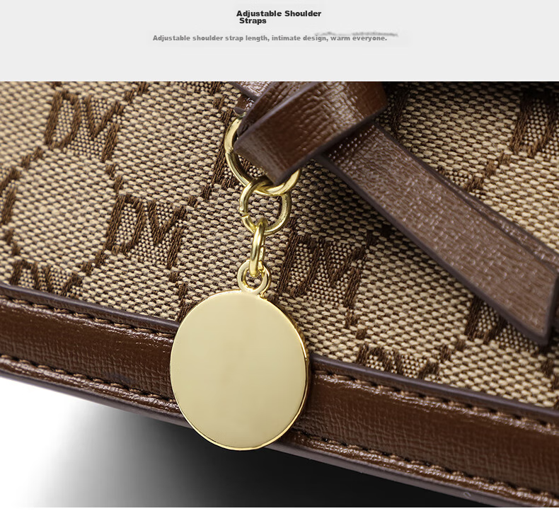 Aiqinghai Handbag, Women's Crossbody Bag, Shoulder Bag, Luxury Brand, High-End Small Square Bag, Birthday Mother's Day Gift, Practical Present for Mom 9