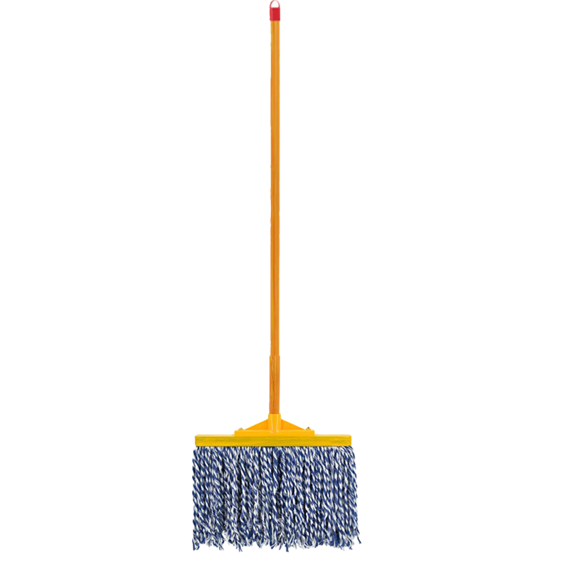 CIRY Cotton Yarn Mop, 40CM Rubber Cotton Mop, Flat Dust Mop, Hotel School Supermarket Property Sponge Car Wash Mop