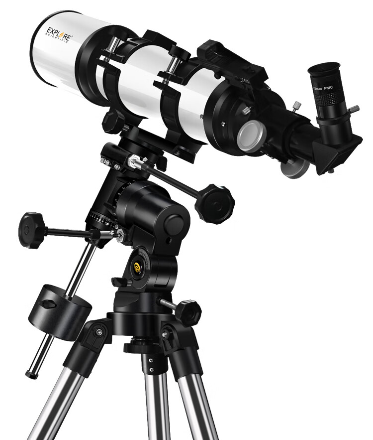EXPLORE SCIENTIFIC Astronomical Telescope for Deep Space Stargazing, High Definition, High Magnification 10000x, Space Student Telescope 102eq 21