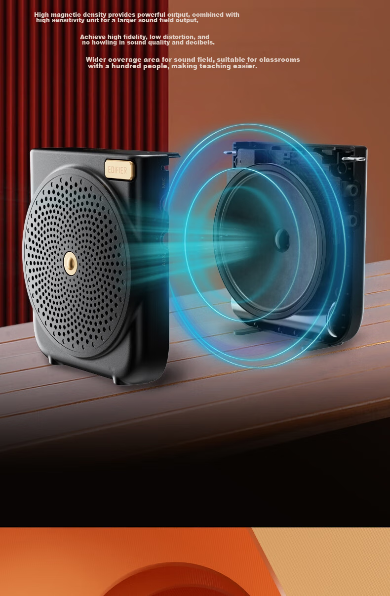 EDIFIER MF3 Wired Portable Amplifier, High-Power Amplifier for Teachers And Tour Guides, Yunyan White Speaker, Teacher's Day Gift 10