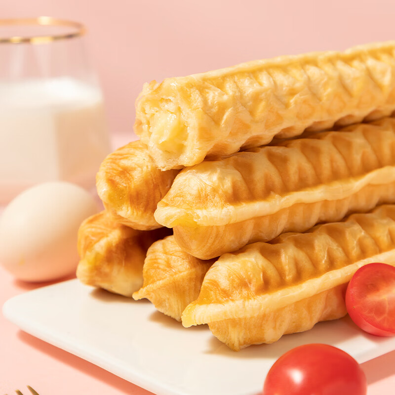 爱乡亲乳酪面包棒手撕面包夹心吐司早餐零食学生充饥饱腹办公室800g