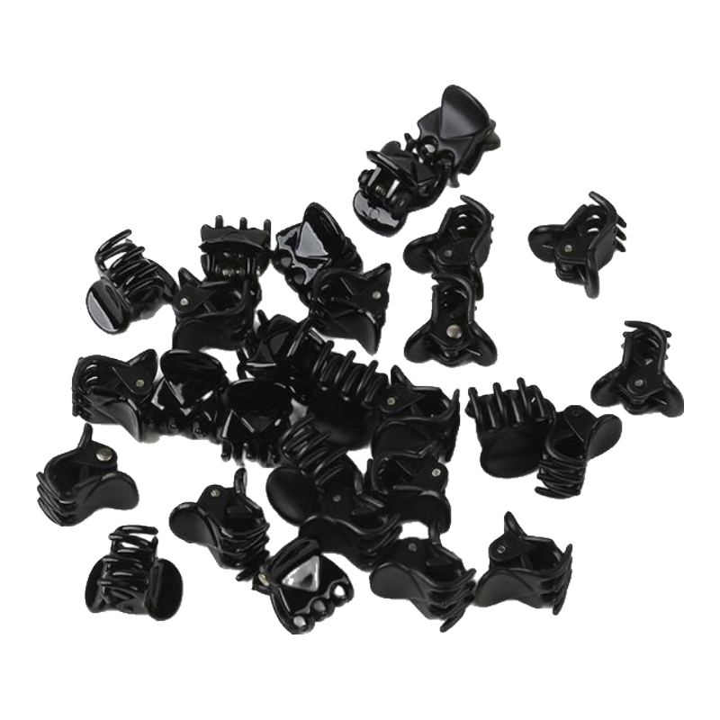 Dongyiyanxuan Mini Hair Clips, Frosted Bangs Clips, Side Hair Accessories, 24 Pieces in A Box