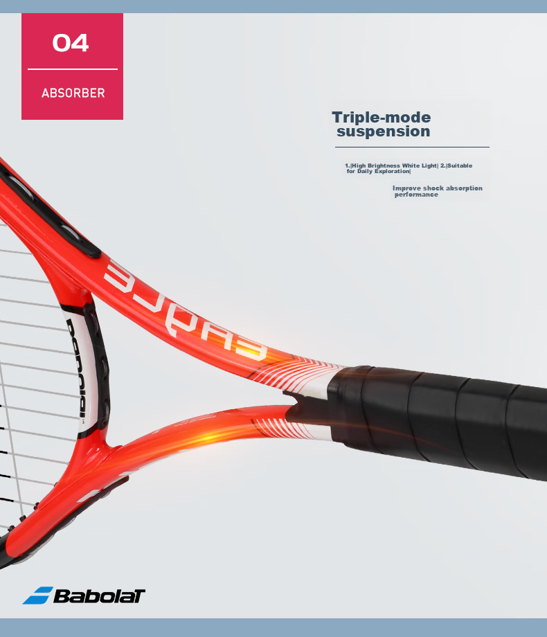 Babolat Tennis Racket for Men And Women, Adult Beginners, Single-Player Tennis Rebound Trainer [Pre-Strung] 9