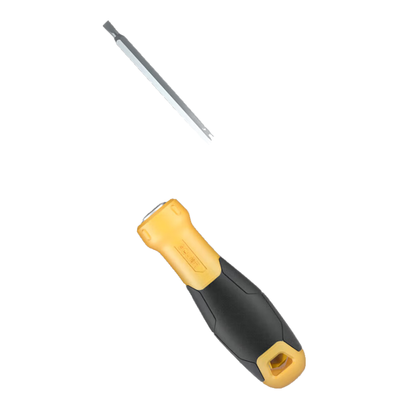 Deli Rubber Handle Dual-Purpose Screwdriver, Phillips And Flathead Double-Ended Screwdriver, 6*100mm, DL626001