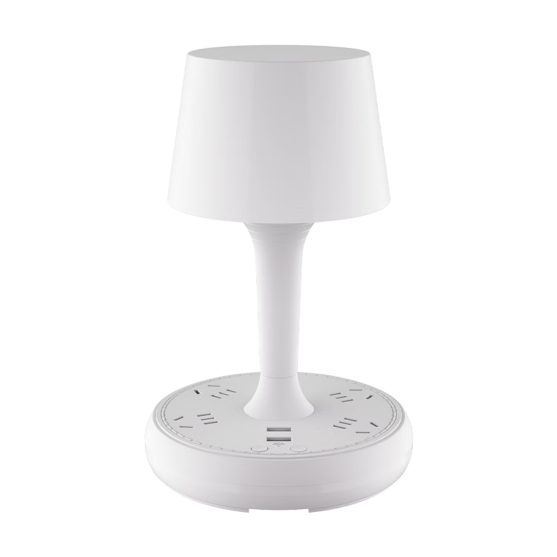Jingqian Smart Voice-Controlled Desk Lamp, Bedroom Bedside Lamp, Voice-Controlled Night Light, Baby Sleep Companion, Ambient Light, Socket Table Lamp