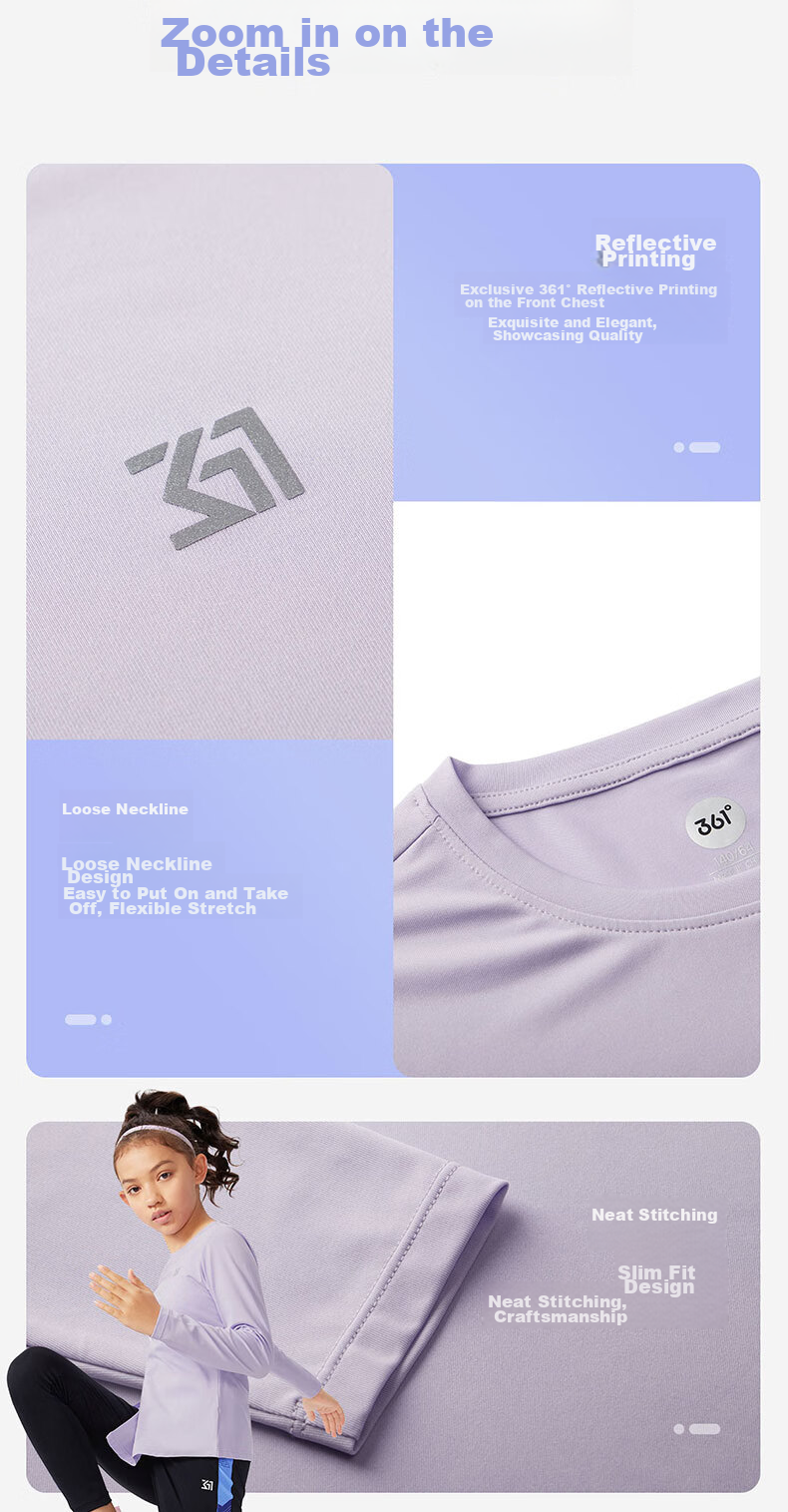 361° Children's Clothing, Kids' Long-Sleeve Sweater for Spring 2026, Boys And Girls Aged 3-14, Color Block Knit Top, White, Size 110 8