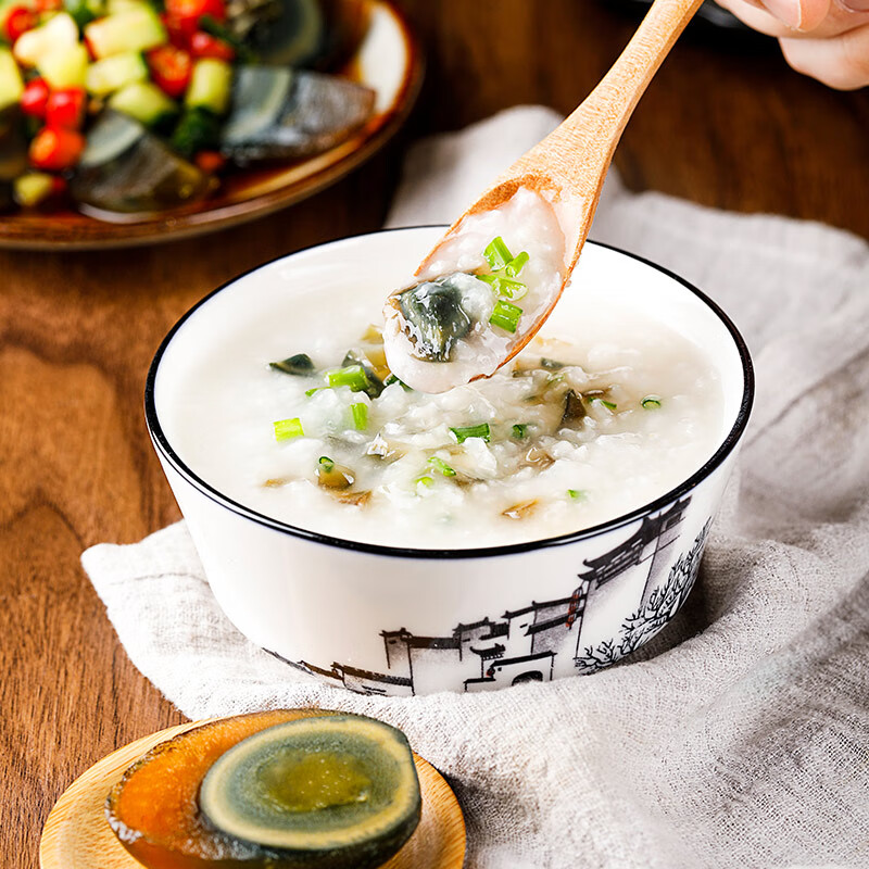 神丹 鸟王包泥松花皮蛋   9枚共405g  家庭装  无铅工艺鸭皮蛋