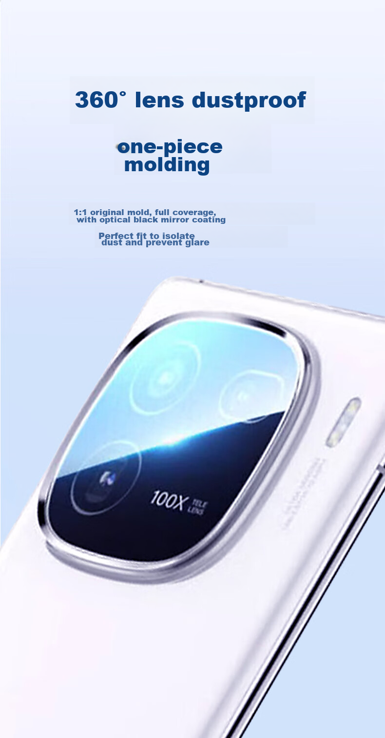 KOOLIFE Lens Protector for IQOO12 Rear Camera of Vivo Aikoo12Pro Smartphone, AR Anti-Glare Ultra-Thin HD Scratch-Resistant Dustproof Film 6