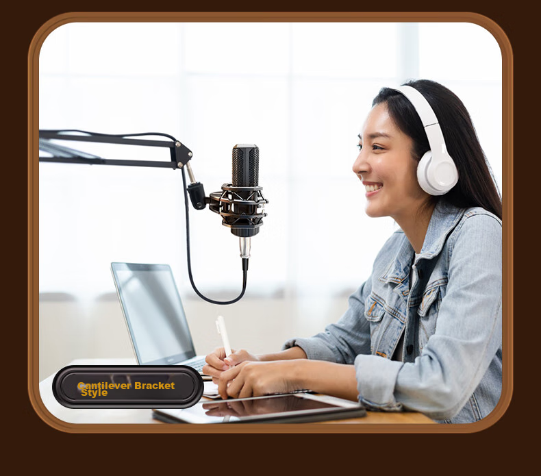 WITGOER [Multi-Mode Professional Sound Card And Microphone Combo] Noise-Cancelling Live Streaming Recording Condenser Monitor for Laptop USB Wired Professional Voice Recording Himalaya 29