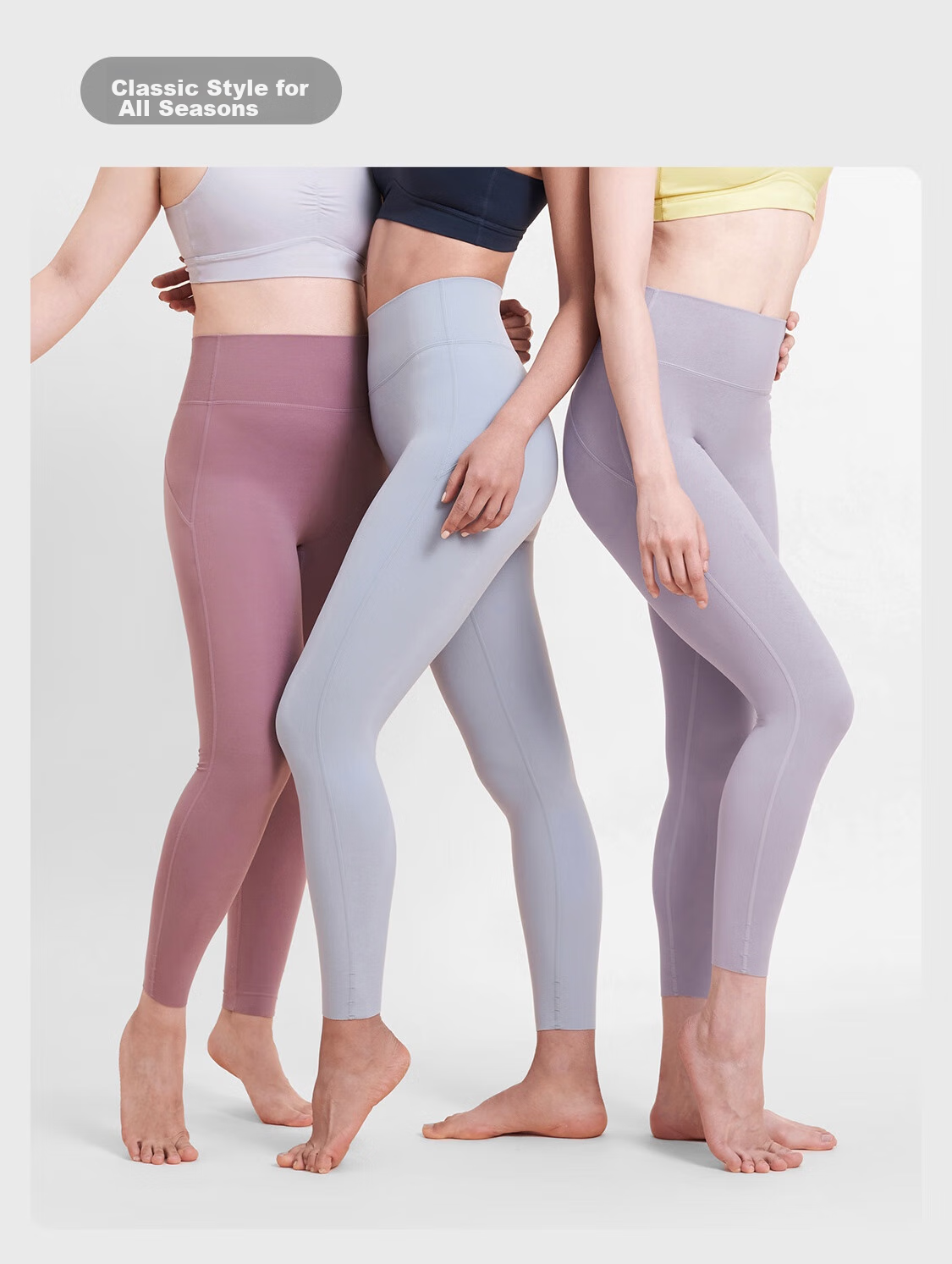 Keep Warm Yoga Pants, One Size High-Waist Butt-Lifting Yoga Pants for Women, Fitness Leggings, Naked-Feel Sports Tight Pants 12393 Classic Black 21