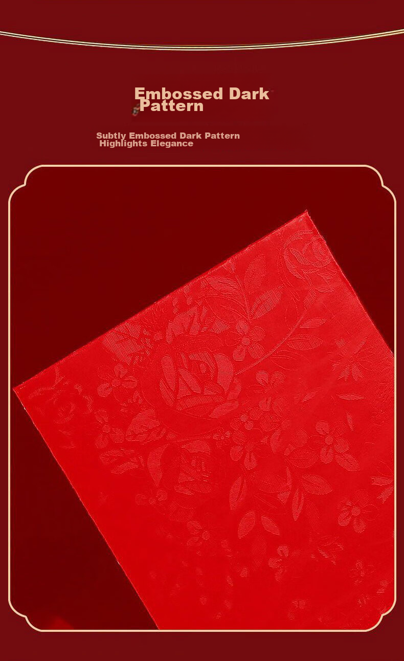 Cuitao New Year Red Envelopes, 30 Pieces, Spring Festival Housewarming And Business Opening Lucky Money Packets, Longevity Wishes, Red Packet Bags 7