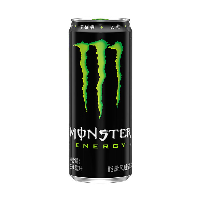 魔爪（Monster）魔爪 Monster 原味 能量风味饮料 功能饮料 330ml*24罐