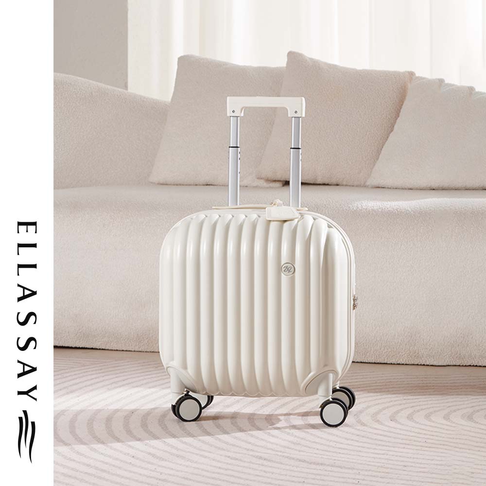 ELLASSAY Candy Series Luggage, 16-Inch Trolley Suitcase, Fashionable Case for Men And Women, Universal Password Lock, Portable Travel Case