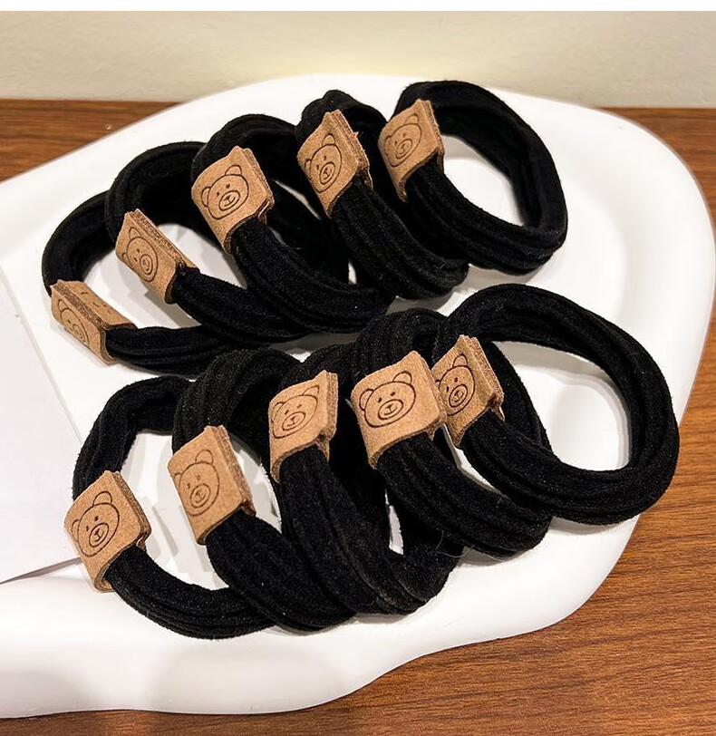 Chense Hair Ties [80 Pieces], Seamless Elastic Bands, High-Elasticity Rubber Bands for Ponytails And Buns 14