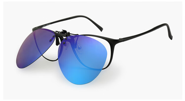 HELEN KELLER Polarized Clip-On Sunglasses for Myopia, Unisex Driving Sun Protection Glasses HP805 5