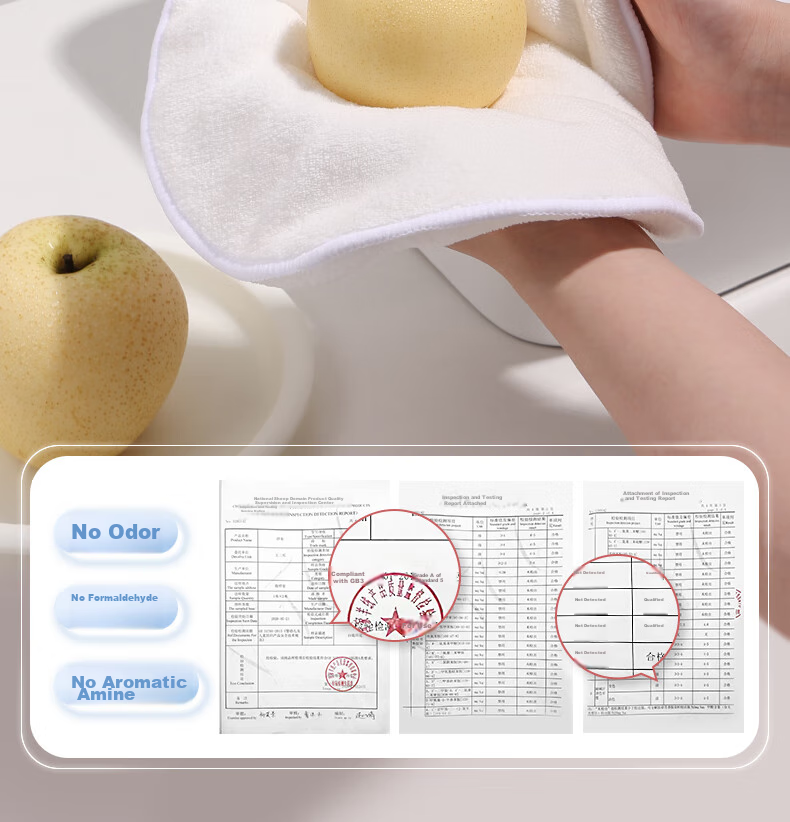 Goood Hot Compress Towel, Cold Compress Face Mask, Face Cloth for Beauty Salon, Coral Fleece Face Mask, Soft Skin Hydrating Facial Towel [Double-Layer + Strap + Nose Hole Design] 20