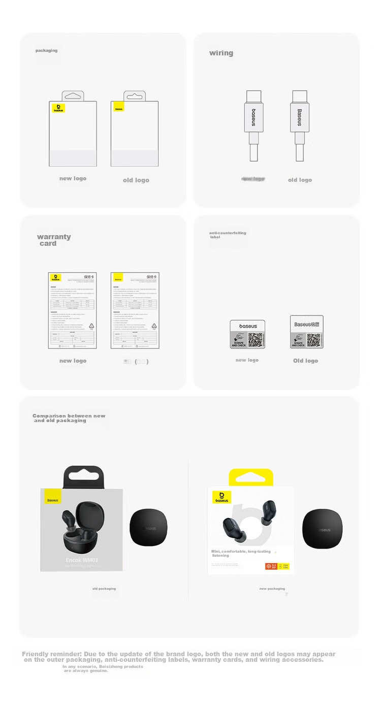 BASEUS WM01 Upgraded Version, In-Ear True Wireless Bluetooth Sleep Headphones for Music, Sports, Gaming, Calls, Noise Reduction, Low Latency, Suitable As A Gift for Apple, Huawei, Xiaomi 23