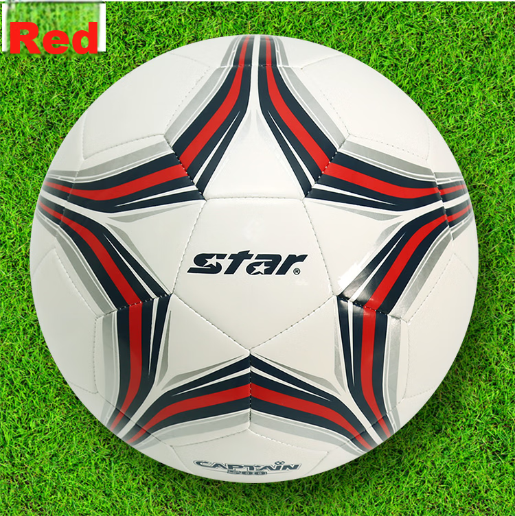 Star Star Soccer Ball Size 4 Standard Adult Student Children Competition Ball PVC Machine-Stitched SB8754C-04 8