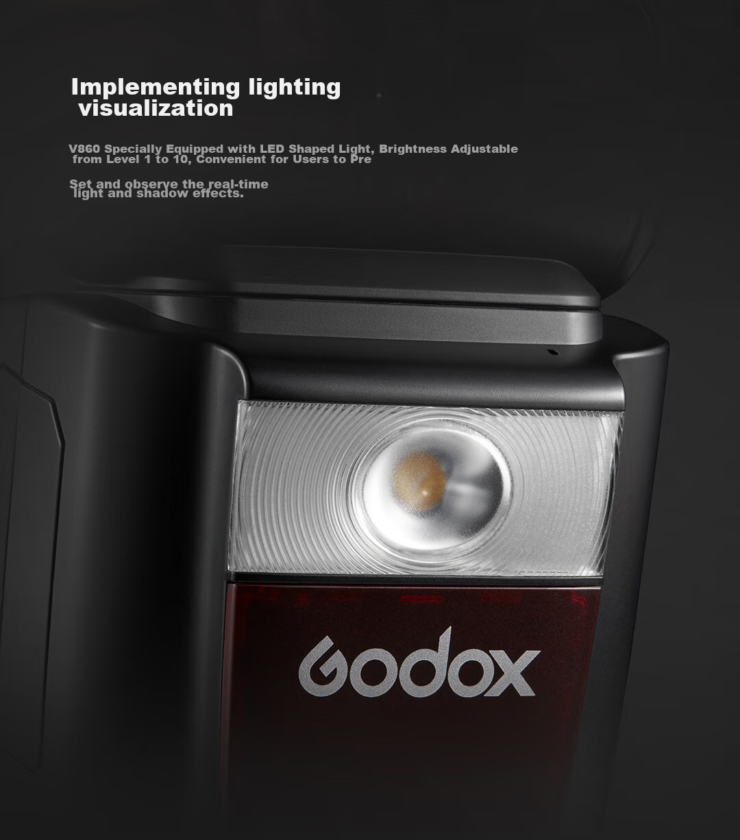 Godox V860III Third Generation Hot Shoe Flash for DSLR And Mirrorless Cameras, High-Speed Sync Off-Camera TTL Automatic Metering Lithium Battery Hot Shoe Flash Sony Versio 3