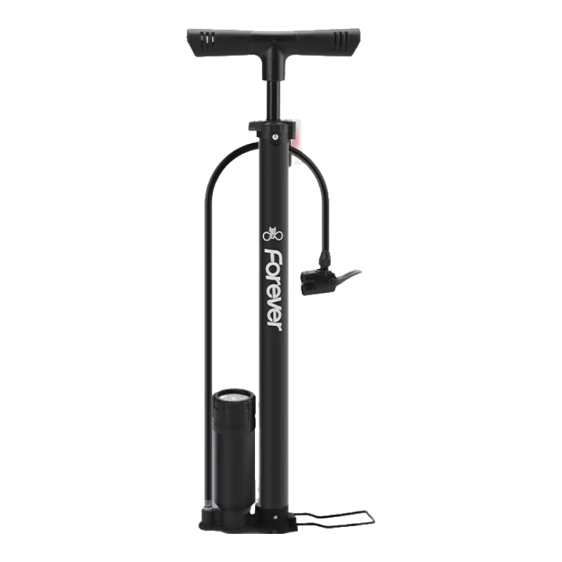 FOREVER Bicycle Pump, Home Use, High Pressure, for Motorcycles, Electric Bikes, Cars, Basketball, Universal Air Hose, Portable