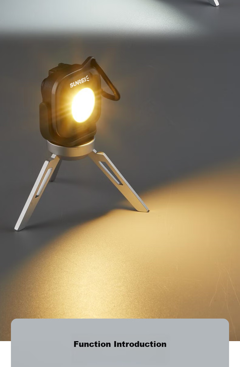 Shanlishi C500 Mini Portable Light, Hiking Camping Lantern, Multifunctional Outdoor Tent Lamp, Outdoor Lighting 5
