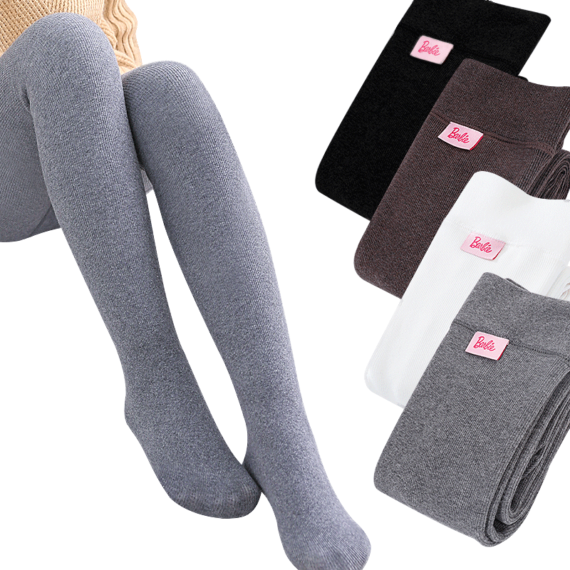 Barbie Girls' Spring and Autumn Tights Children's Leggings Medium-Thick Baby Socks Pantyhose
