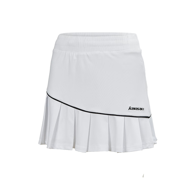 KAWASAKI Badminton Sports Skort Women's Anti-Exposure Half Skirt A2754 White M