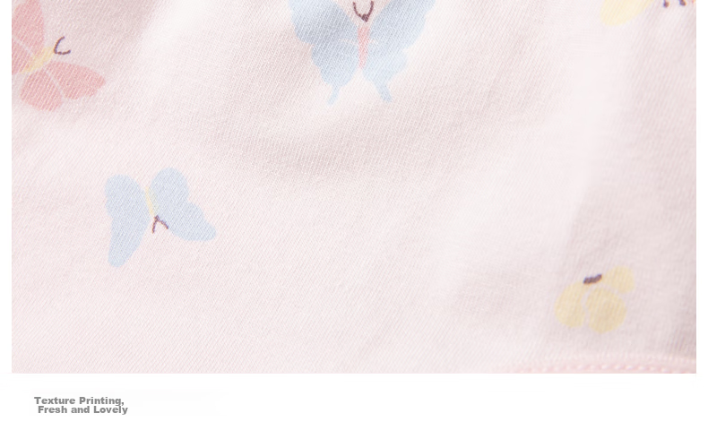 DAVE & BELLA [Two-Pack] Girls' Underwear, Baby Triangle Panties, Children's Underwear, Big Kids' Comfortable Panties 4