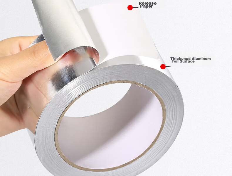 Licao Aluminum Foil Tape, Kitchen-Specific, Waterproof And Oil-Resistant, Heat-Resistant, Upgraded Thickened 100μm, Tin Foil Paper, Stove And Range Hood Anti-Mold Beauty Seam Tape, 60mm*10m 6