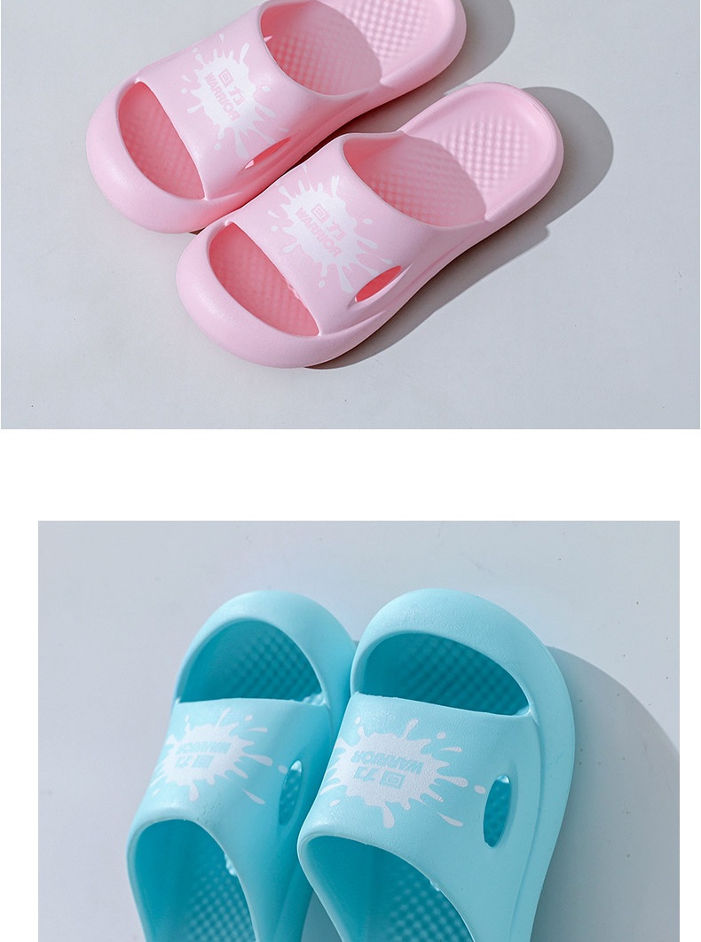 Huili Milk Pure Color Trendy Slippers, Indoor And Outdoor Bathroom Fashionable Thick Soft Sole Beach Sandals, Men's HL01561, Black, Size 44 13