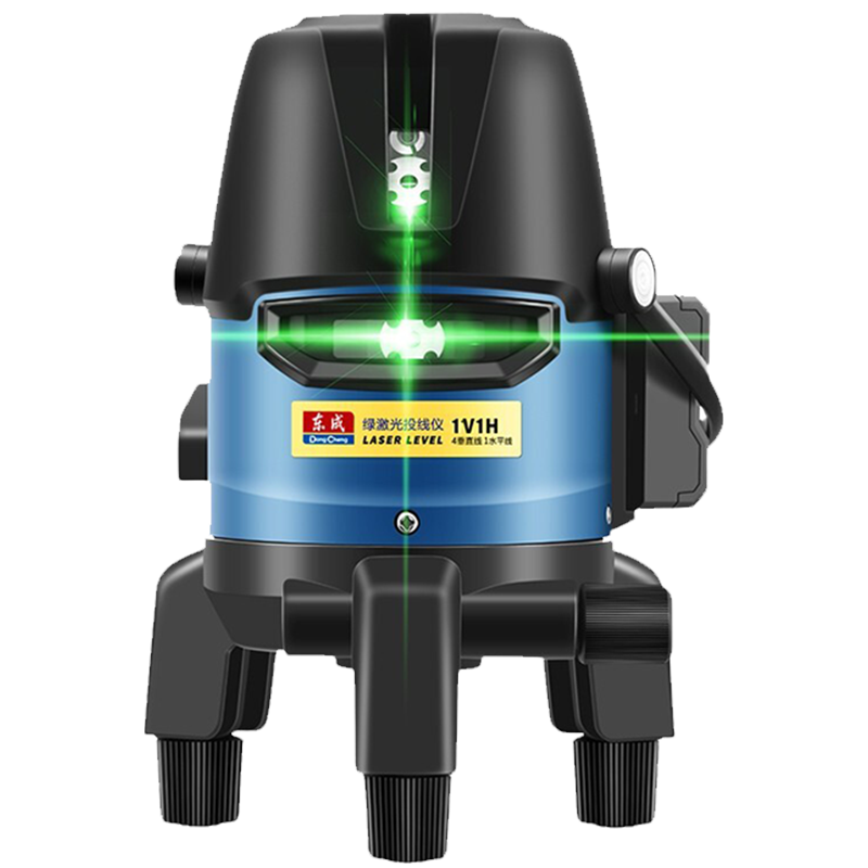Dongcheng Green Light 2-Line Level, Infrared FF08-11 Laser, High-Precision Automatic Line Projector