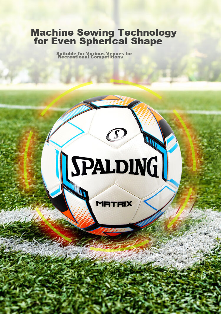SPALDING Size 5 Adult And Children Standard Soccer Ball for Middle School Entrance Exam 64-968Y 3