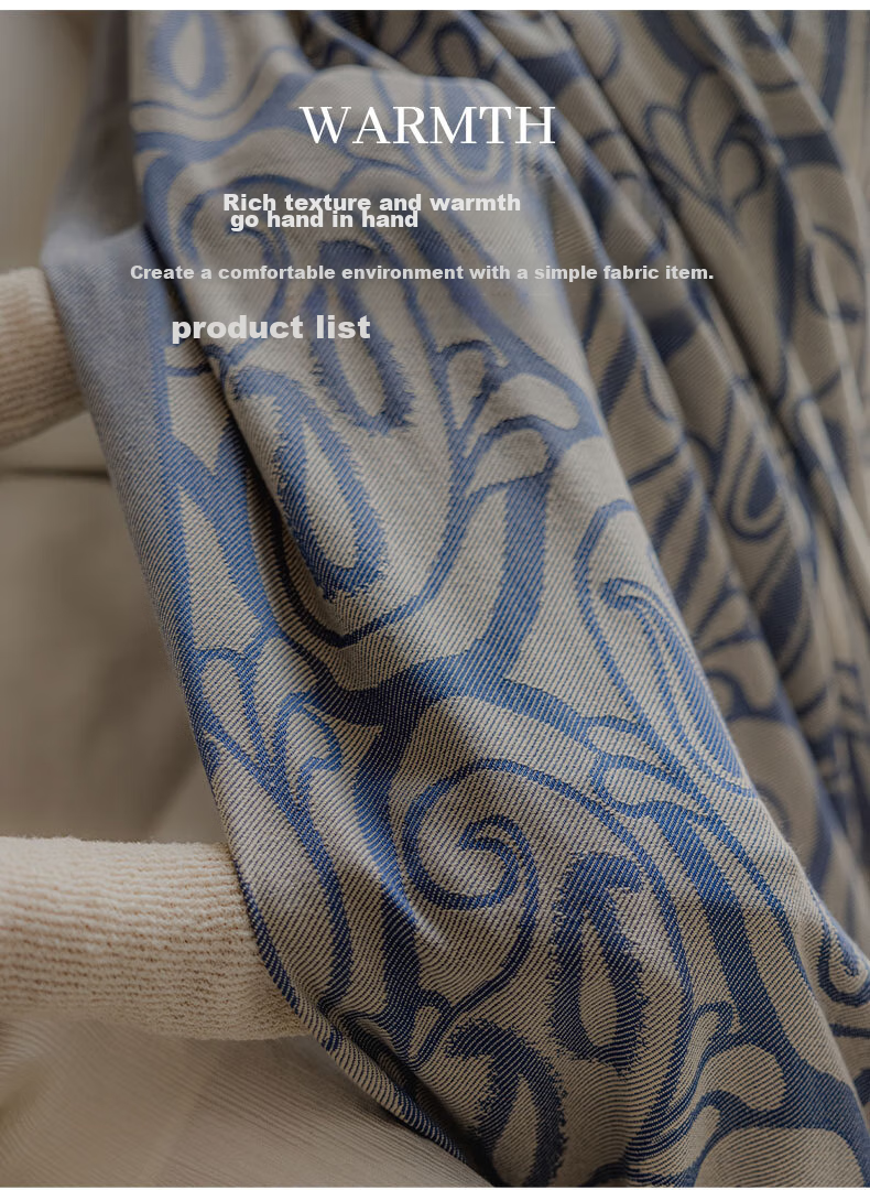 Fanyejia Luxury Airplane First-Class Cabin Blanket, Sofa Nap Throw, High-Quality Coverlet, Car Blanket, Mid-Autumn Festival Gift 4