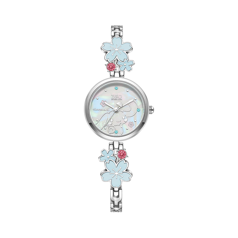 Hello Kitty Sanrio Watch, Small Dial for Middle And High School Students, Light Luxury Niche Bracelet Watch, Cinnamoroll Birthday Gift for Girlfriend