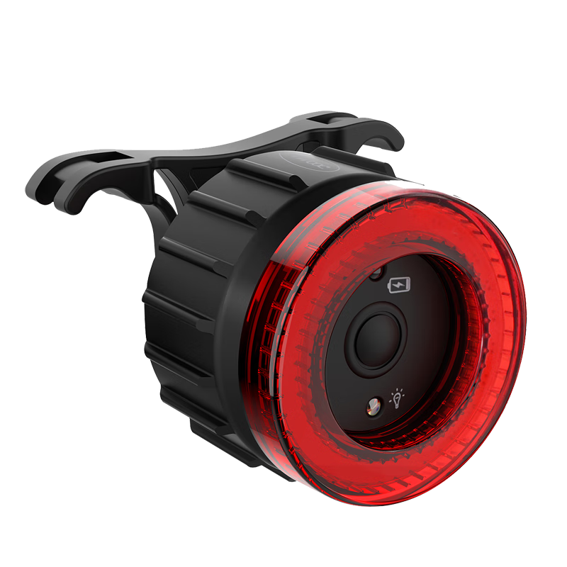 BIKEBROS Bicycle Taillight with Smart Sensor Brake Light, Mountain Bike Night Riding Warning Light, USB Rechargeable Road Bike High Brightness Strobe Long Battery Life Intelligent Taillight Super III