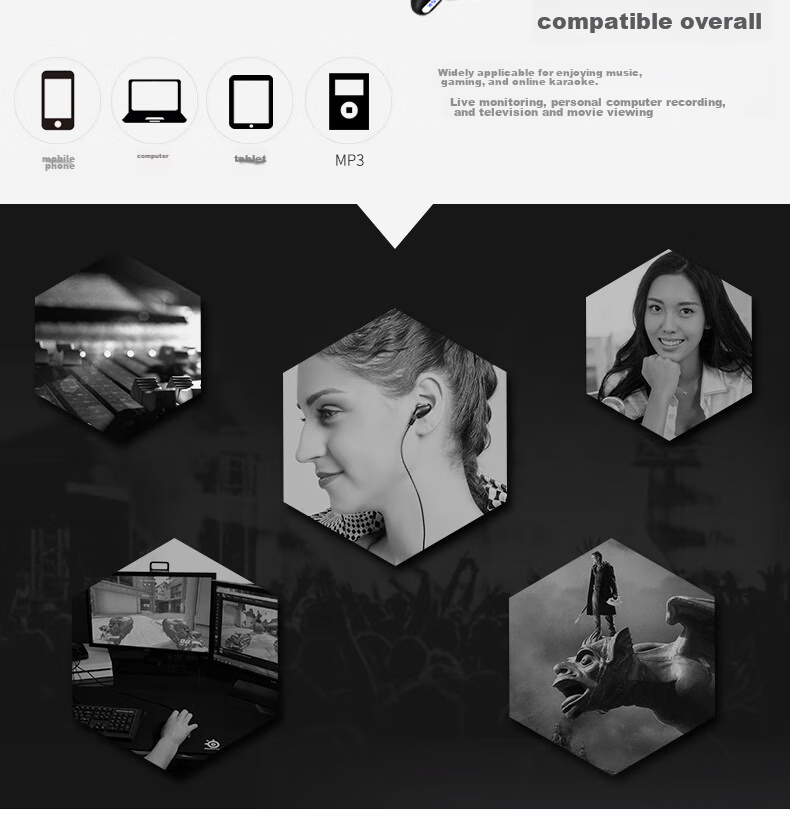 ISK SEM9 In-Ear Sports Monitoring Headphones for Mobile Phones, Computers, Sound Cards, Karaoke, Recording, Live Streaming Monitoring with Ear Return, High-Fidelity Gaming And Music Earplugs, Comfortable to Wear 11