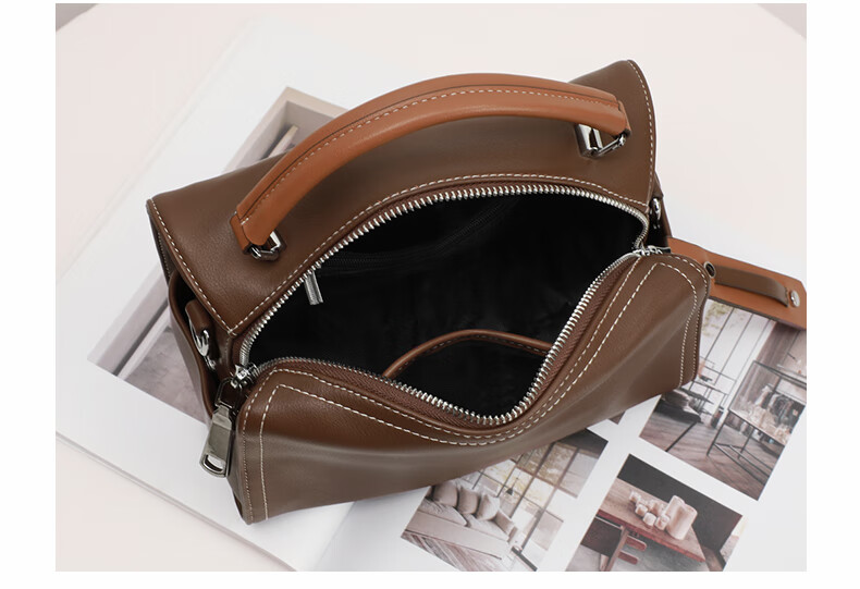 Viney Leather Handbag for Women, Large Capacity Pillow Bag, Light Luxury Crossbody Shoulder Bag, Practical Birthday And Mother's Day Gift for Mom 13