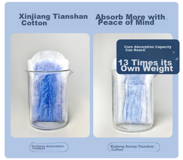 Herlab Xinjiang Cotton Mini Sanitary Napkins, Daily Use Pads, 190mm, 14 Pieces, Ultra-Thin Pure Cotton Menstrual Pads, Sold by JD 9