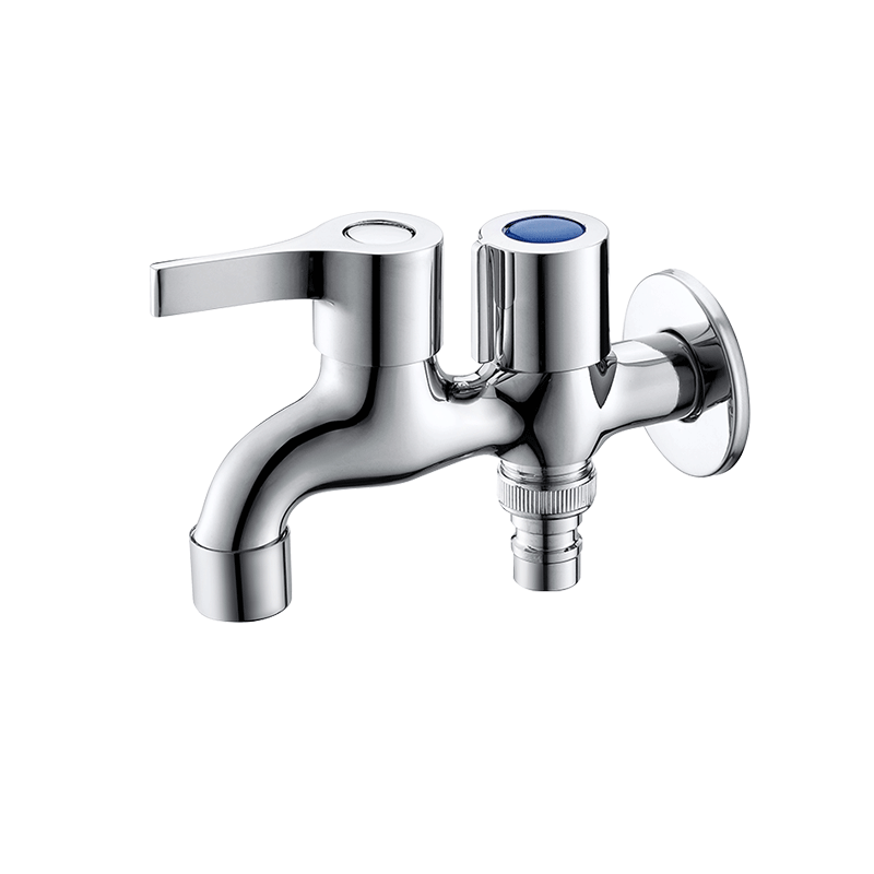 ARROW Dual-Function Quick-Open Thickened Brass, One Inlet Two Outlets, Double Control, Double Opening, Single Cold Extended Dual-Purpose Washing Machine Faucet