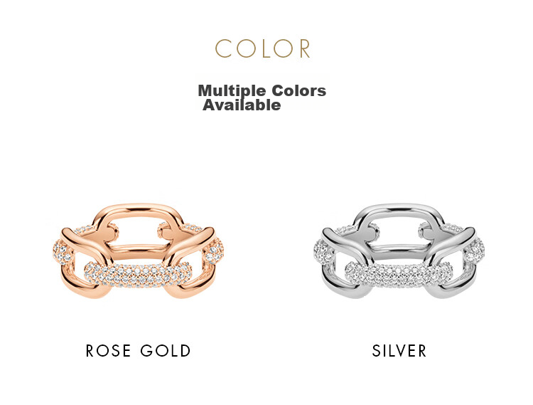 DanielWellington DW Ring for Women, Starry Silver Couple Rings Size 52, Birthday Gift for Women DW615 11