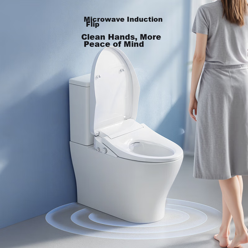 JD Original Elephant Smart Toilet Seat Cover, Fully Automatic Cleaning, Heating, Drying, Electric Heated Toilet Seat Cover, Flip-Up Cover Ring
