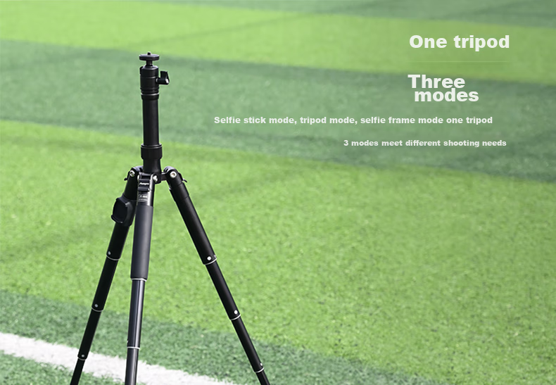 Fotopro FY-820 Smartphone Selfie Live Streaming Tripod, Camera Photography Tripod, Rose Gold 6